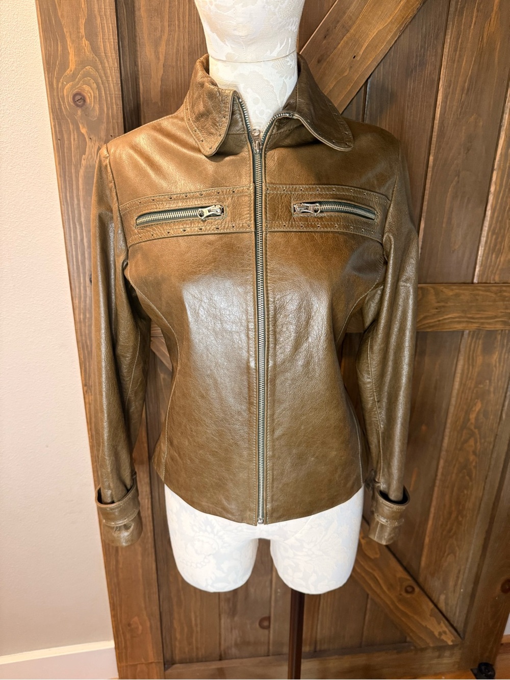Vintage Morrison Women’s Leather Jacket